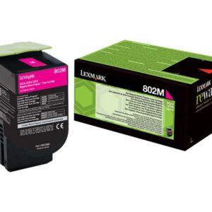 lexmark cx310/cx410/cx510 magenta cartucho de toner original 80c20m0/80c20me/802m