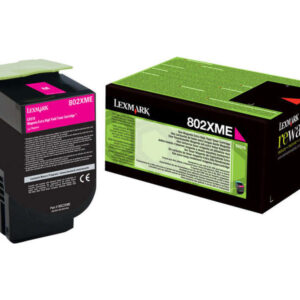 lexmark cx510 magenta cartucho de toner original 80c2xm0/80c2xme/80c0x30/802xm