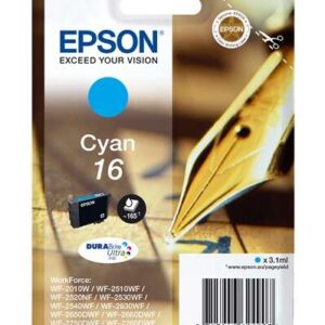 epson t1622 cyan cartucho de tinta original c13t16224012
