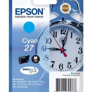 epson t2702 (27) cyan cartucho de tinta original c13t27024012