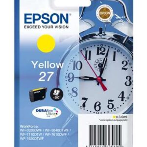 epson t2704 (27) amarillo cartucho de tinta original c13t27044012
