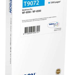 epson t9072 cyan cartucho de tinta original c13t907240