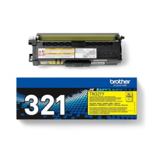 brother tn321 amarillo cartucho de toner original tn321y