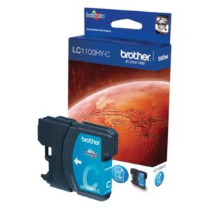 brother lc1100xl cyan cartucho de tinta original lc1100hyc