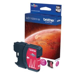 brother lc1100xl magenta cartucho de tinta original lc1100hym
