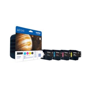 brother lc1240 pack de 4 cartuchos de tinta originales lc1240valbp