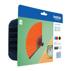 brother lc129xl/lc125xl pack de 4 cartuchos de tinta originales lc129xlvalbp