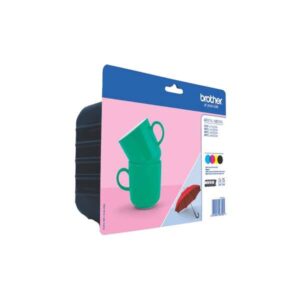 brother lc227xl/lc225xl pack de 4 cartuchos de tinta originales lc227xlvalbp