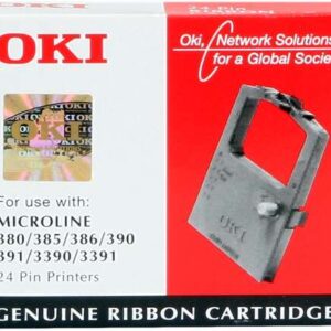 oki ml380/ml390/ml3390 negra cinta matricial original 09002309