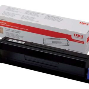 oki b430/b440/mb460/mb470/mb480 negro cartucho de toner original 43979202