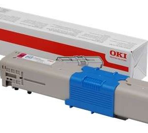 oki c301dn/c321dn/mc342dn magenta cartucho de toner original 44973534