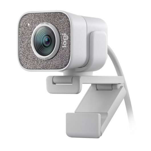 logitech streamcam webcam full hd 1080p usb c campo de vision 78º enfoque automatico cable de 1.50m color blanco