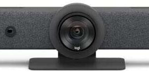 logitech rally bar sistema de videoconferencias ultra hd 4k ptz wifi todo en uno campo visual 90º usb a, usb c, hdmi, rj45 mando a distancia color negro