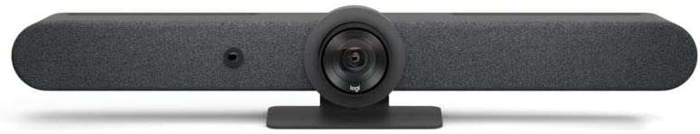 logitech rally bar sistema de videoconferencias ultra hd 4k ptz wifi todo en uno campo visual 90º usb a, usb c, hdmi, rj45 mando a distancia color negro