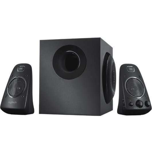 logitech z623 sistema de altavoces 2.1 400w con subwoofer certificacion thx 2x entradas jack 3.5mm + 2x rca color negro