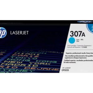 hp ce741a cyan cartucho de toner original 307a