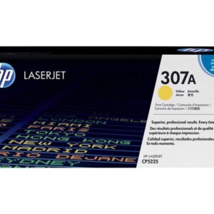 hp ce742a amarillo cartucho de toner original 307a