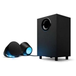 logitech g560 lightsync altavoces 2.1 bluetooth 240w iluminacion rgb usb, entrada jack 3.5 mm color negro