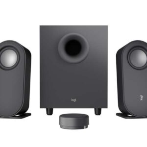 logitech z407 altavoces 2.1 bluetooth 80w subwoofer 20w micro usb, entrada jack 3.5mm control inalambrico color negro