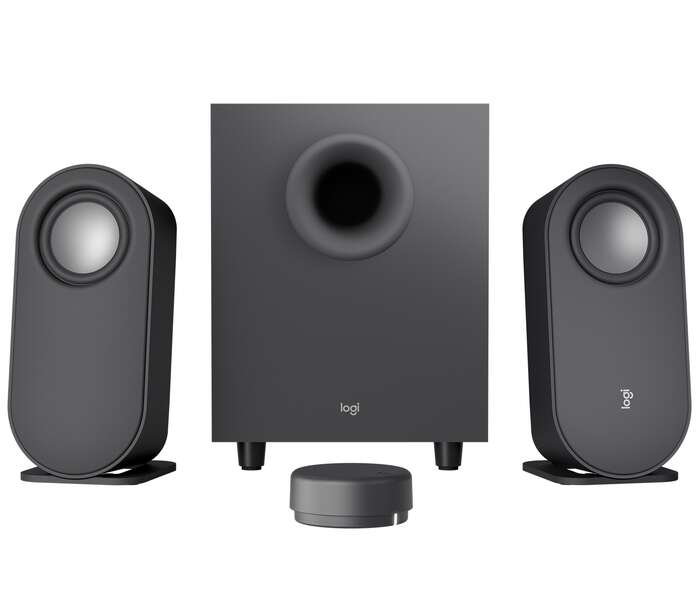 logitech z407 altavoces 2.1 bluetooth 80w subwoofer 20w micro usb, entrada jack 3.5mm control inalambrico color negro