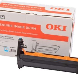 oki c612 cyan tambor de imagen original 46507307 (drum)