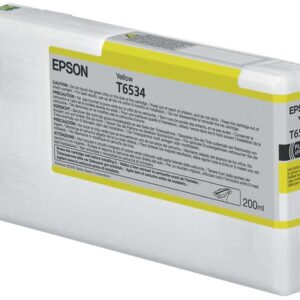 epson t6534 amarillo cartucho de tinta original c13t653400