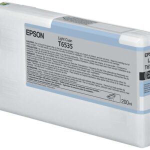 epson t6535 cyan light cartucho de tinta original c13t653500
