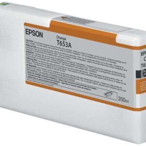 epson t653a naranja cartucho de tinta original c13t653a00