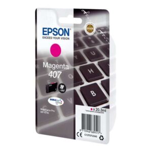 epson 407 magenta cartucho de tinta original c13t07u340
