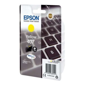 epson 407 amarillo cartucho de tinta original c13t07u440