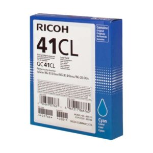 ricoh gc41cl cyan cartucho de gel original 405766