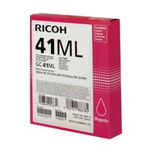 ricoh gc41ml magenta cartucho de gel original 405767