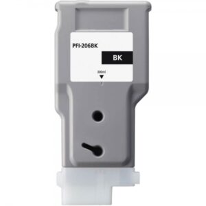canon pfi206 negro cartucho de tinta pigmentada generico pfi206bk/5303b001