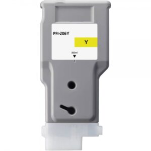 canon pfi206 amarillo cartucho de tinta pigmentada generico pfi206y/5306b001