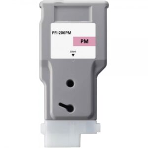 canon pfi206 magenta photo cartucho de tinta pigmentada generico reemplaza pfi206pm/5308b001