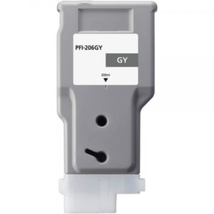 canon pfi206 gris cartucho de tinta pigmentada generico reemplaza pfi206gy/5312b001