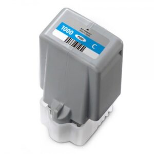 canon pfi1000 cyan cartucho de tinta pigmentada generico reemplaza pfi1000c/0547c001