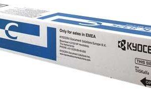 kyocera tk8325 cyan cartucho de toner original 1t02npcnl0/tk8325c