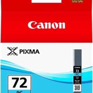 canon pgi72 cyan photo cartucho de tinta original 6407b001