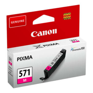 canon cli571 magenta cartucho de tinta original 0387c001