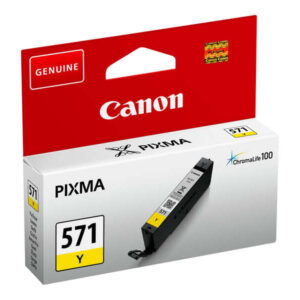 canon cli571 amarillo cartucho de tinta original 0388c001