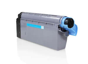 oki c710/c711 cyan cartucho de toner generico reemplaza 44318607