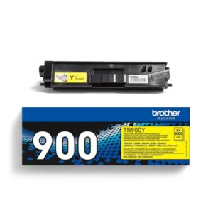 brother tn900 amarillo cartucho de toner original tn900y