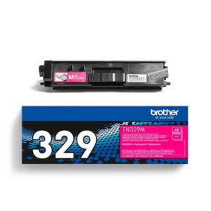 brother tn329 magenta cartucho de toner original tn329m
