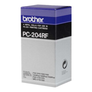 brother pc204rf pack de 4 rollos de transferencia termica originales