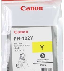 canon pfi102 amarillo cartucho de tinta original 0898b001