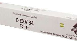 canon cexv34 cyan cartucho de toner original 3783b002