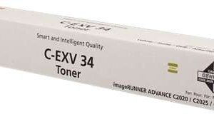 canon cexv34 amarillo cartucho de toner original 3785b002