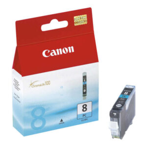 canon cli8 cyan photo cartucho de tinta original 0624b001
