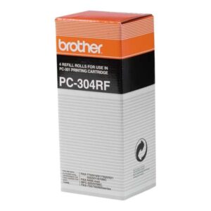 brother pc304rf pack de 4 rollos de transferencia termica originales